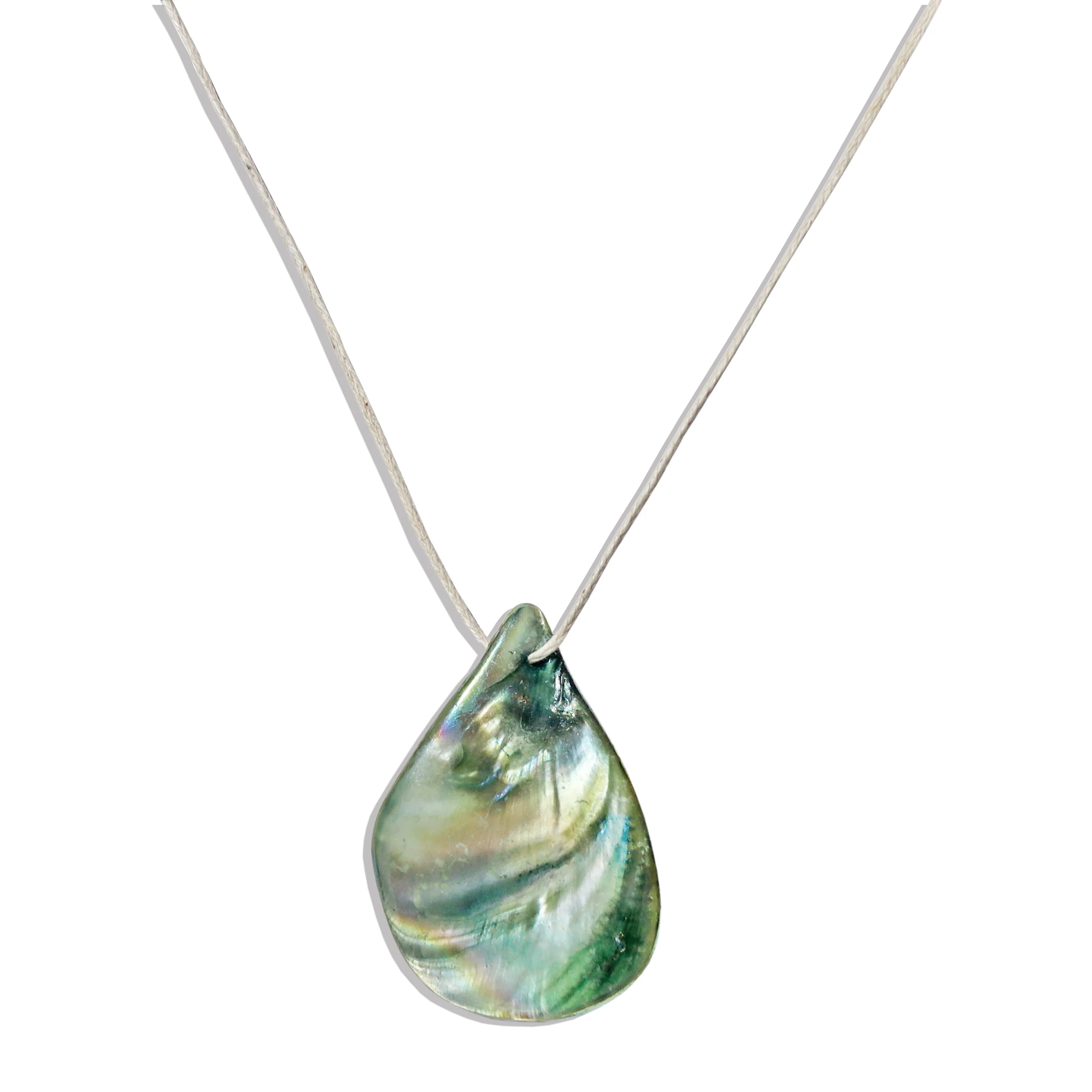 Ariel Iridescent Shell Choker Necklace - Image 4