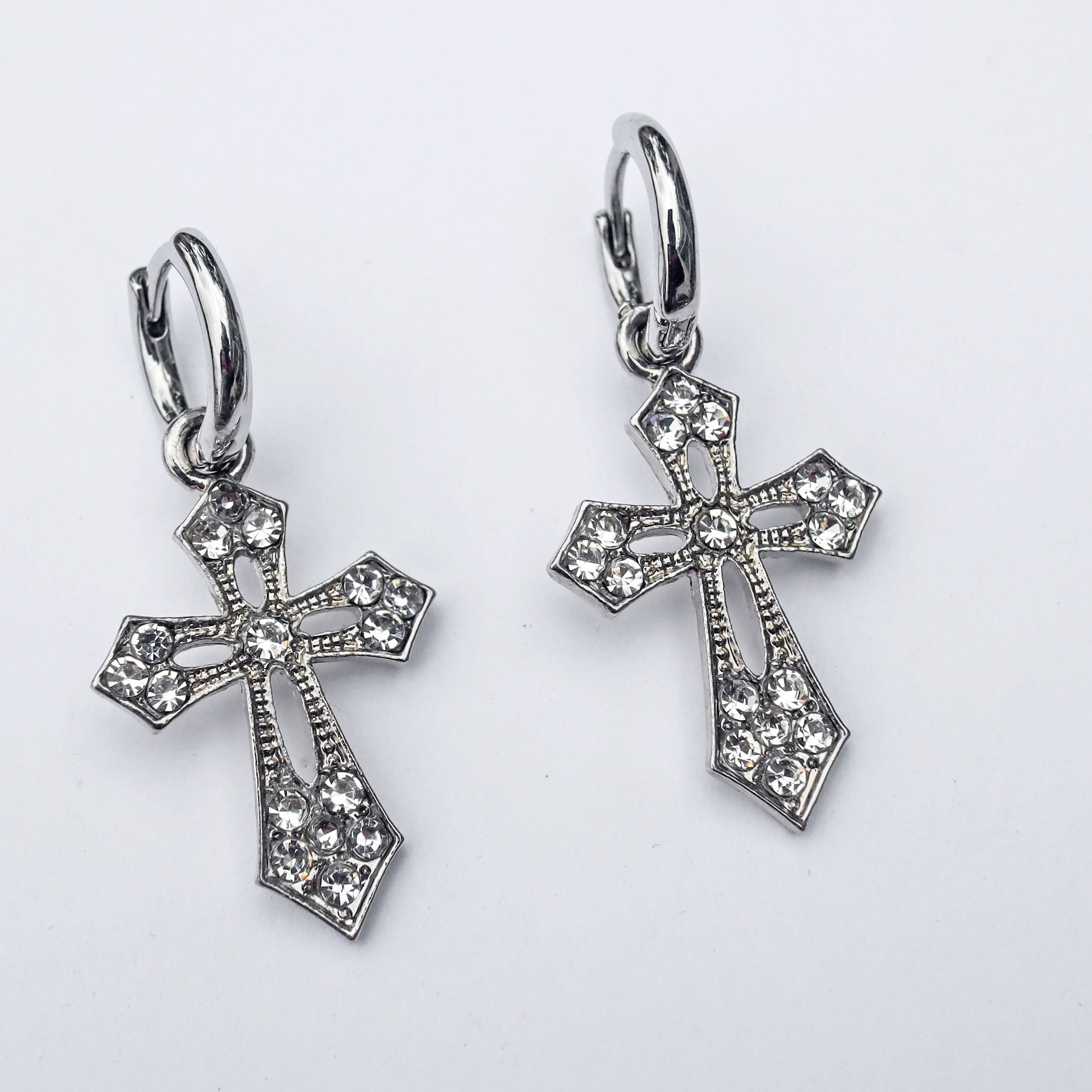 Gaia Cross Earrings - Image 3