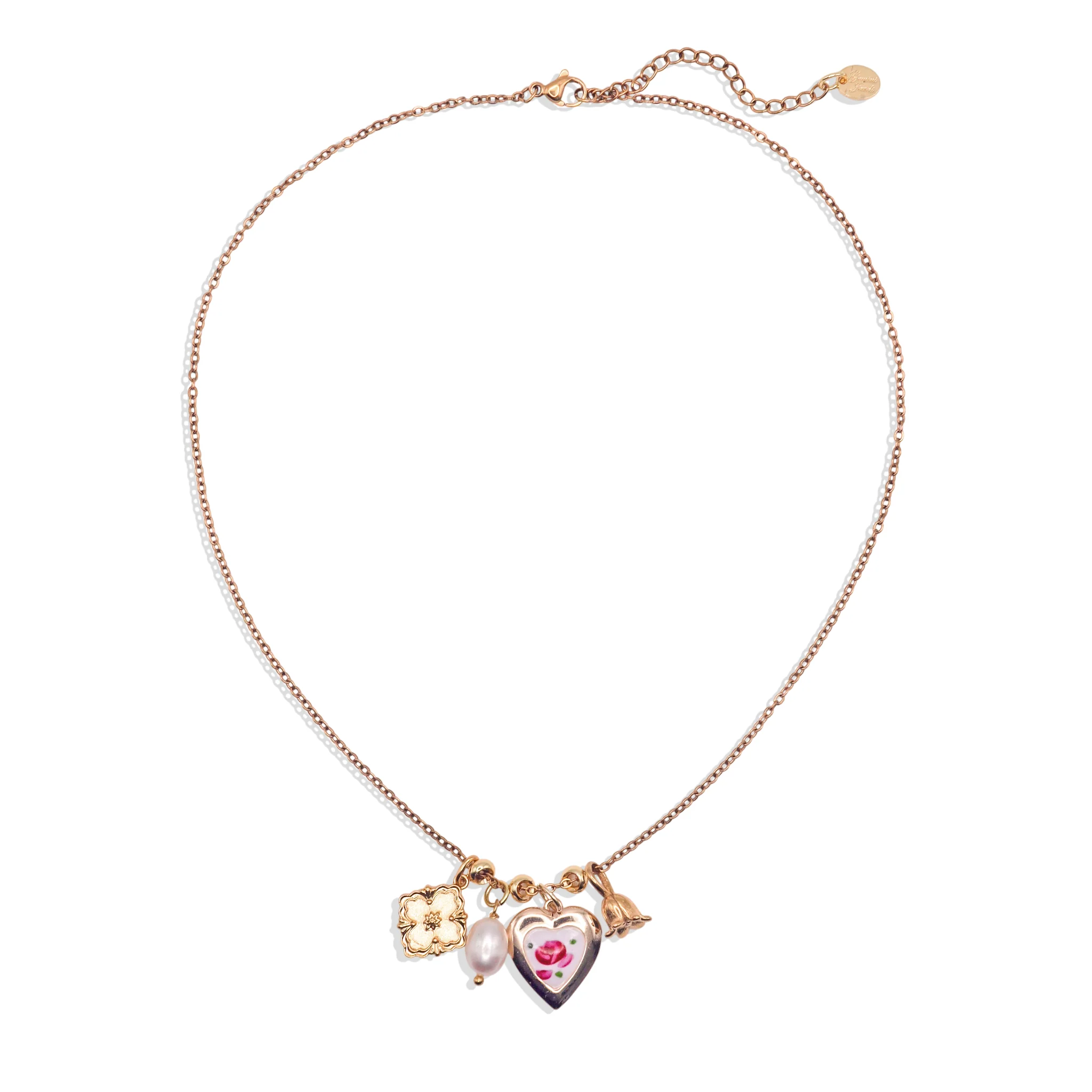Golden Trinkets Necklace
