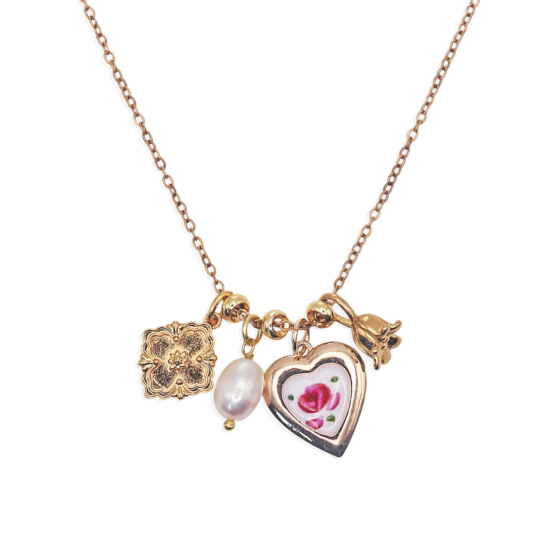 Golden Trinkets Necklace - Image 6