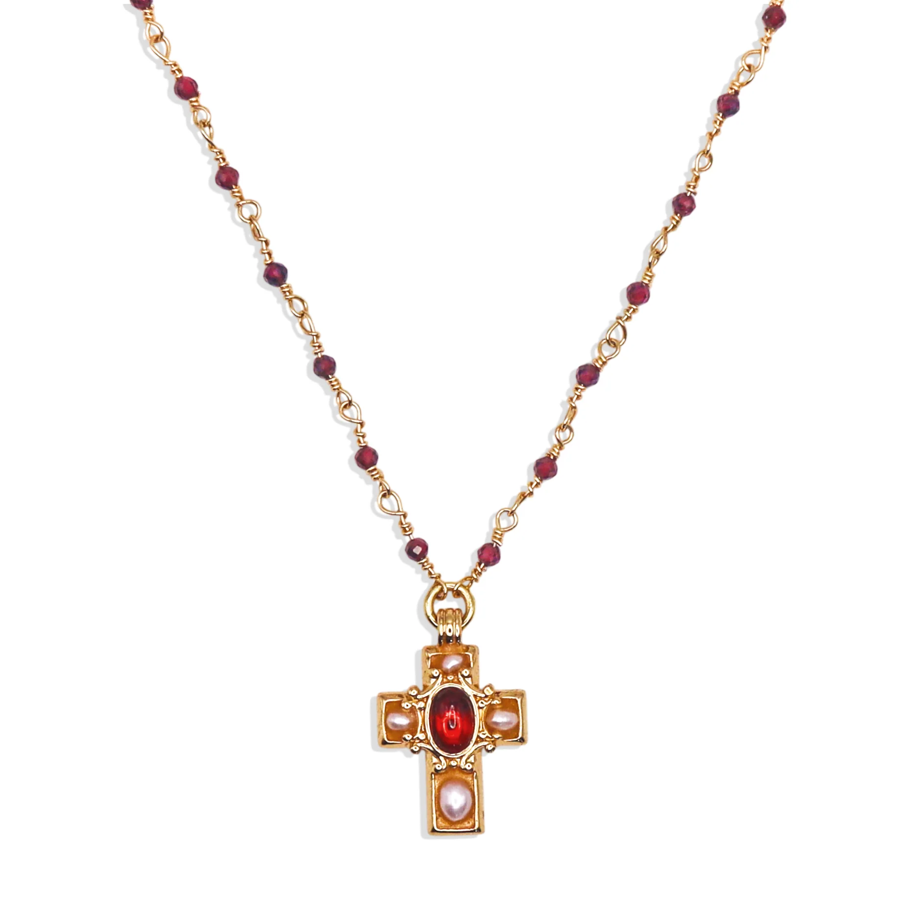 Arthur Cross Necklace - Image 3