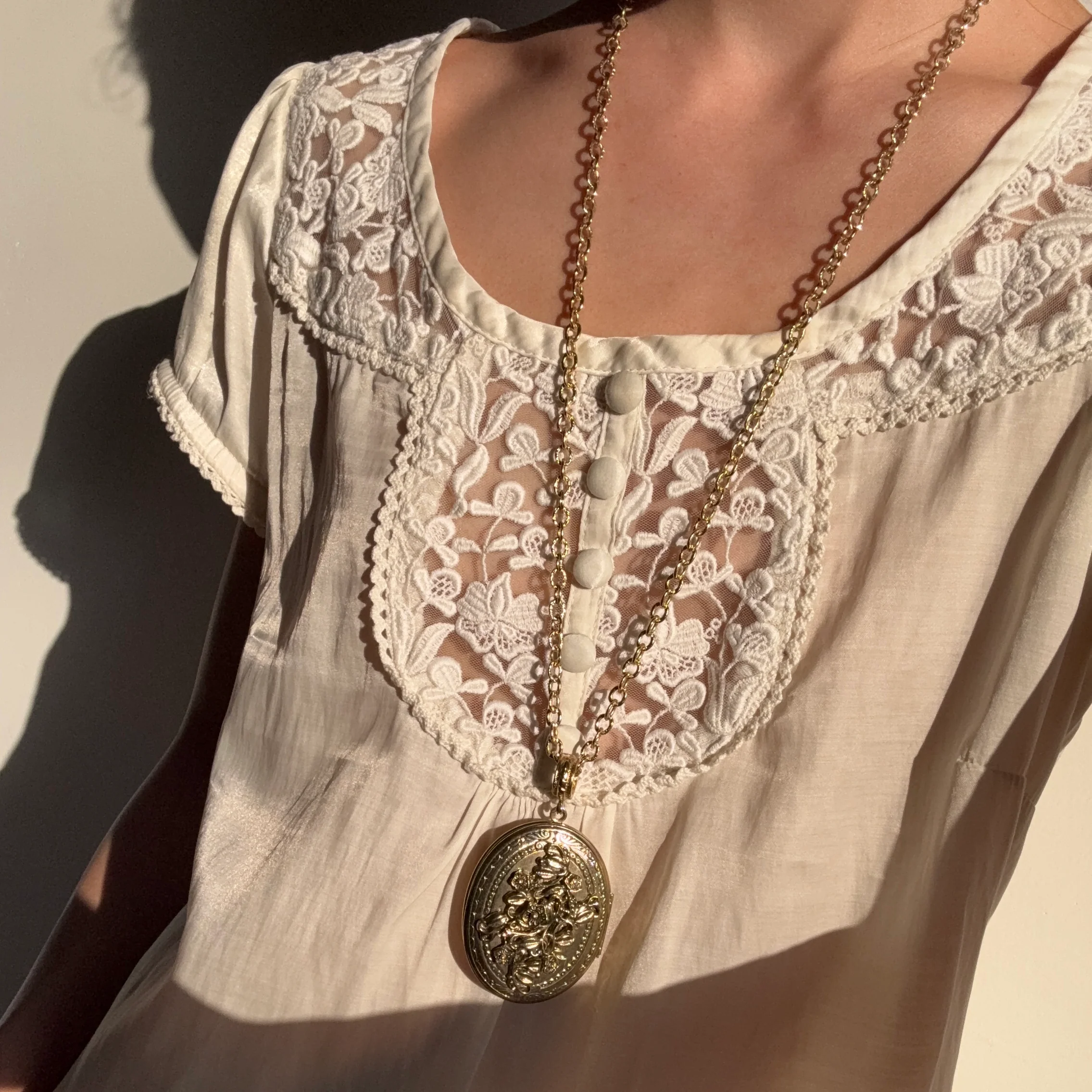 [Vintage Drop 16] Big Girl Locket Necklace - Image 2