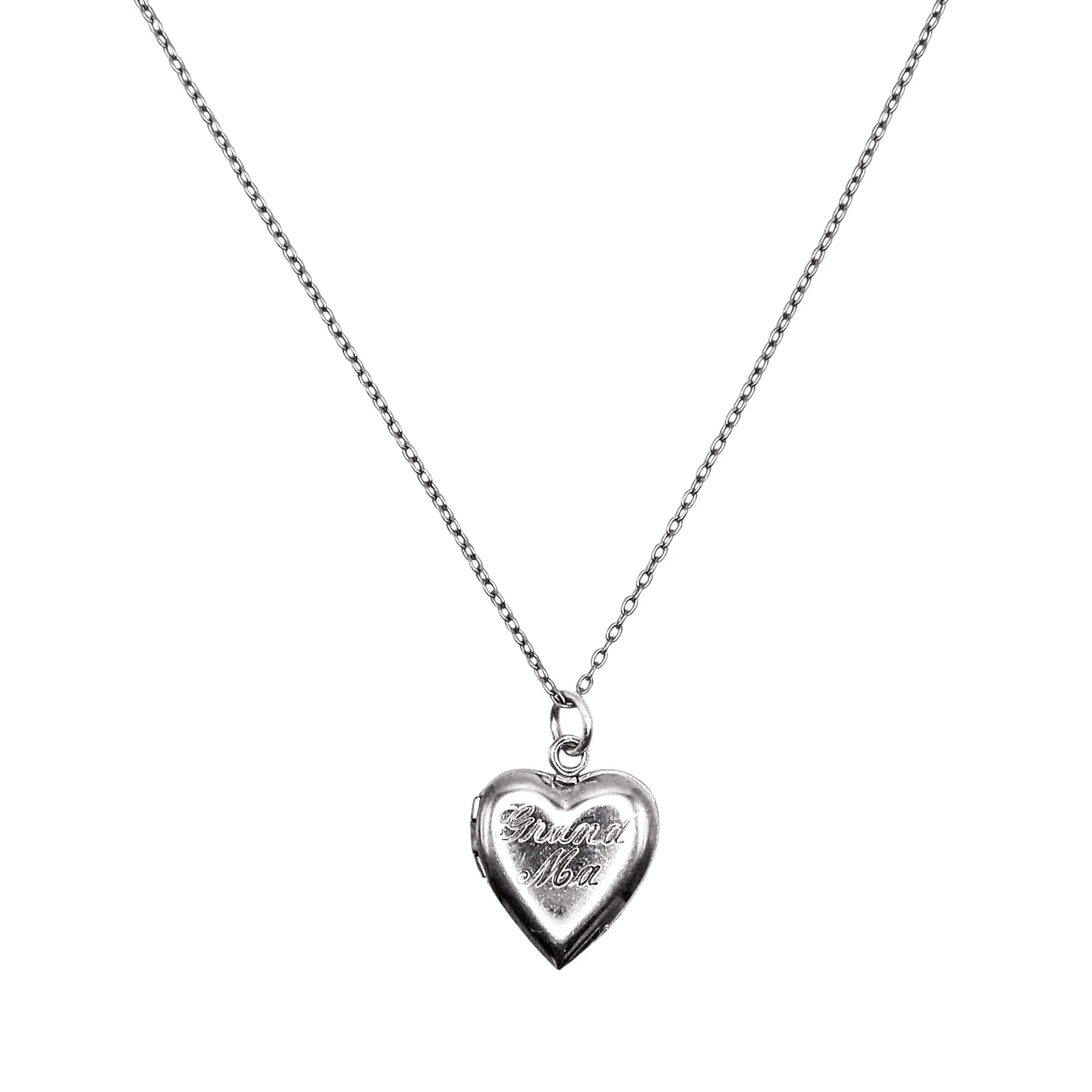 [Vintage Locket Drop] Eternal Lovers Necklace