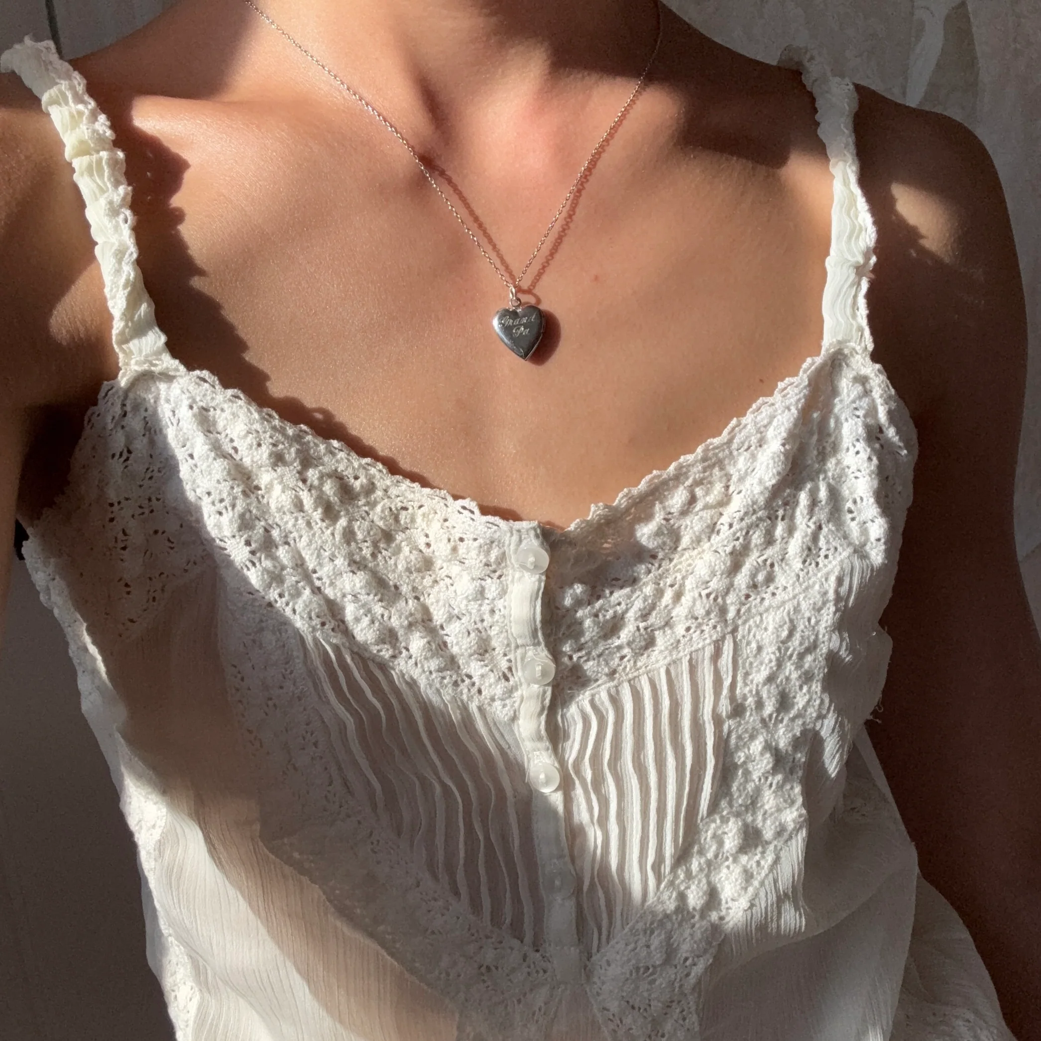 [Vintage Locket Drop] Eternal Lovers Necklace - Image 2