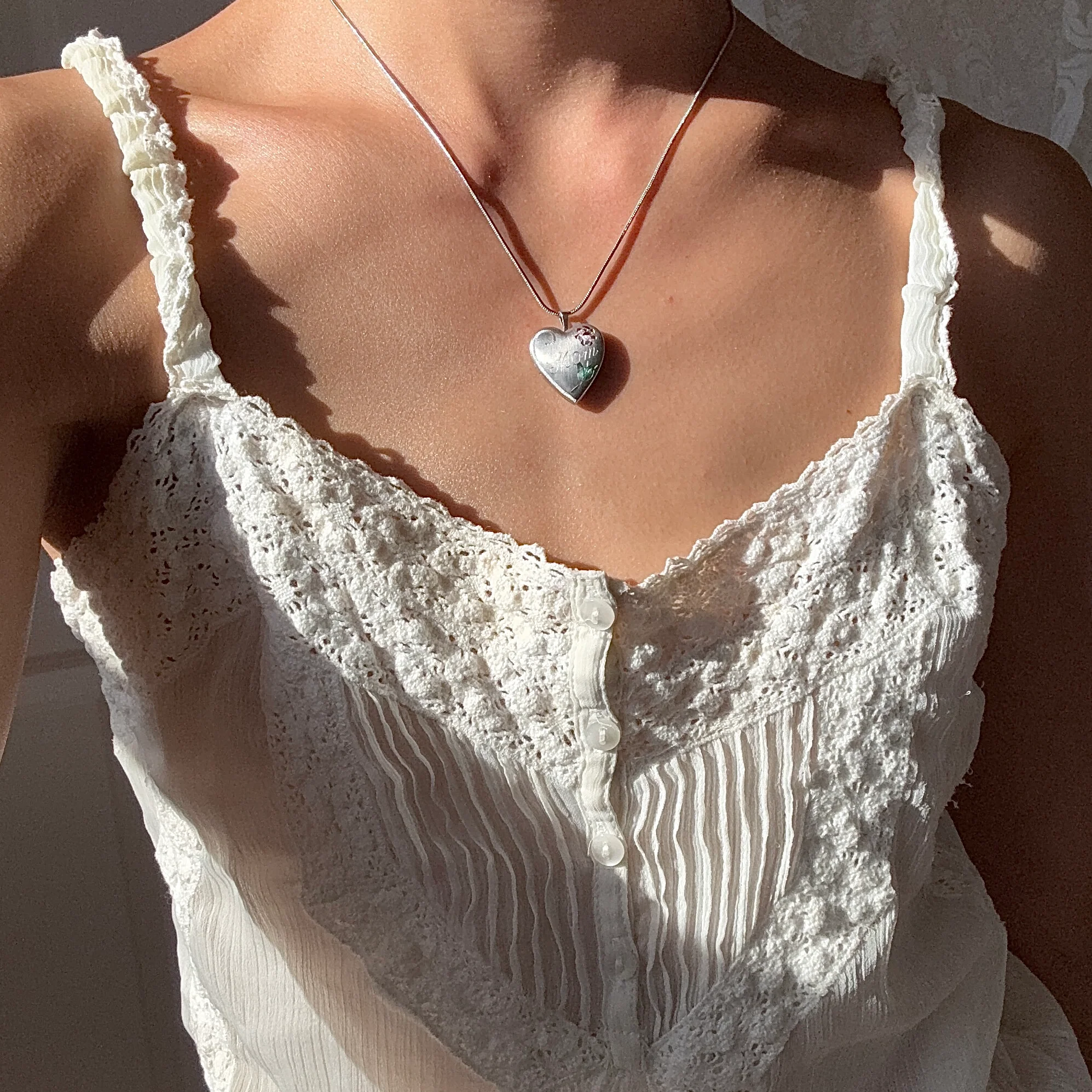 [Vintage Locket Drop] Mommy Necklace - Image 2