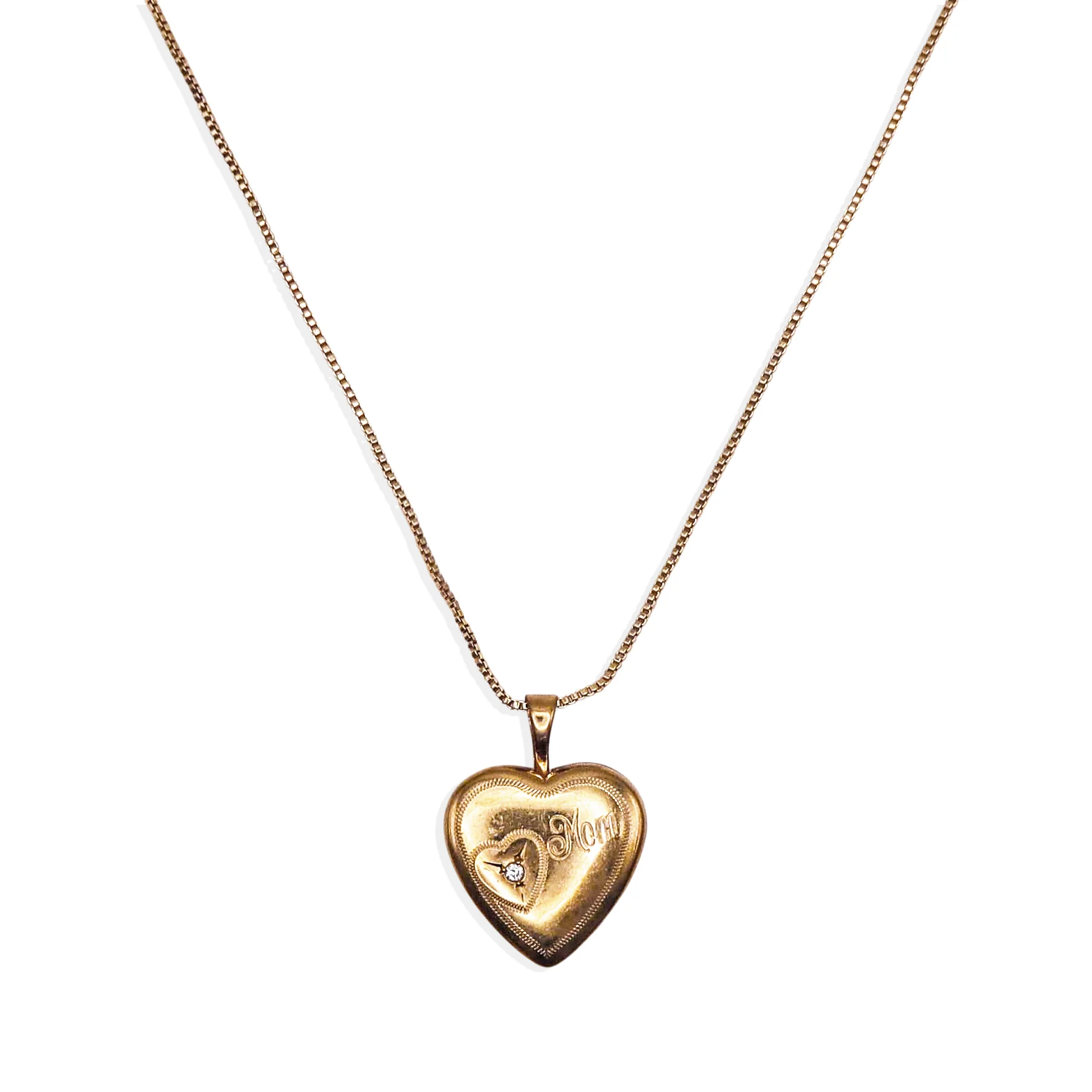 [Vintage Locket Drop] Oldest Sibling Necklace