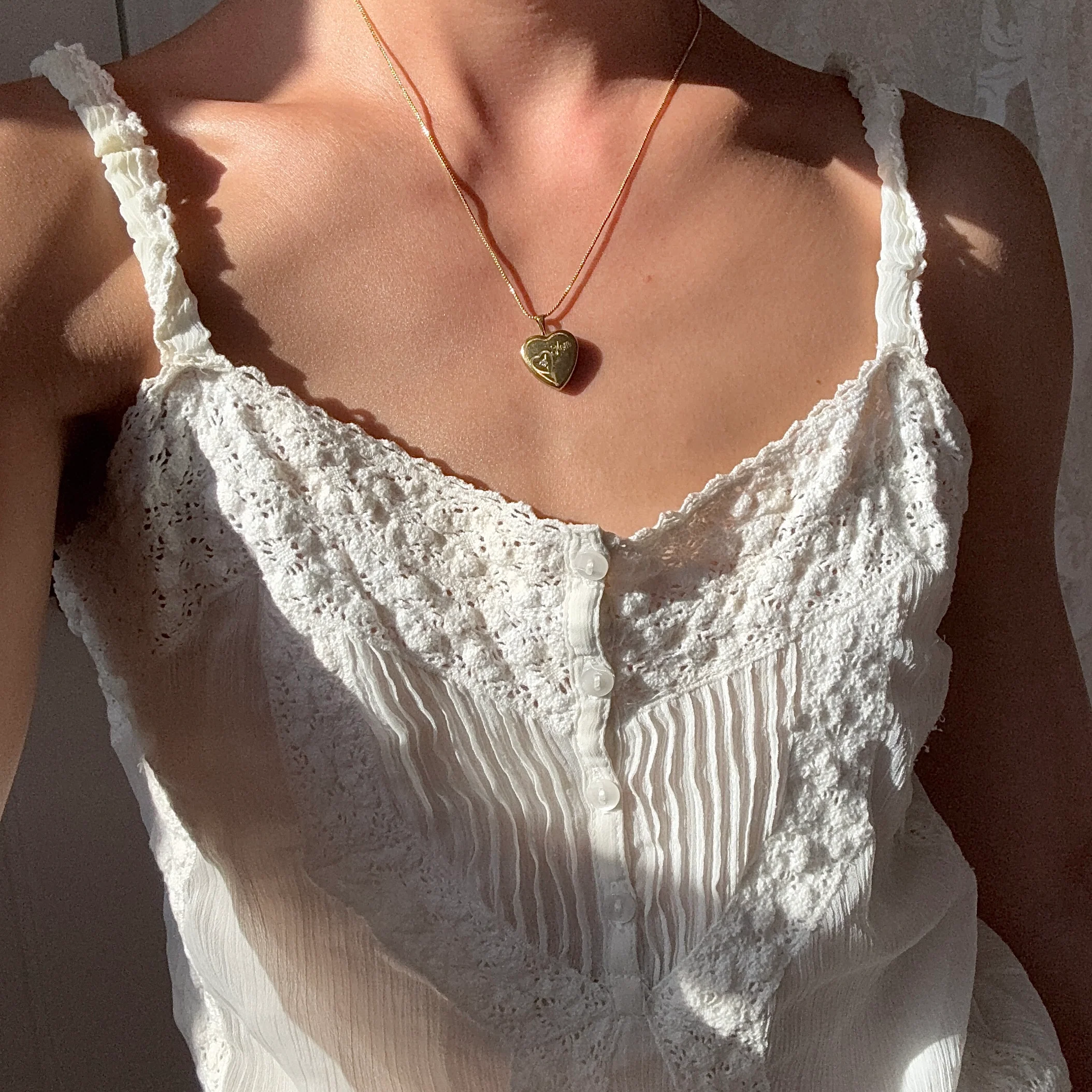 [Vintage Locket Drop] Oldest Sibling Necklace - Image 2