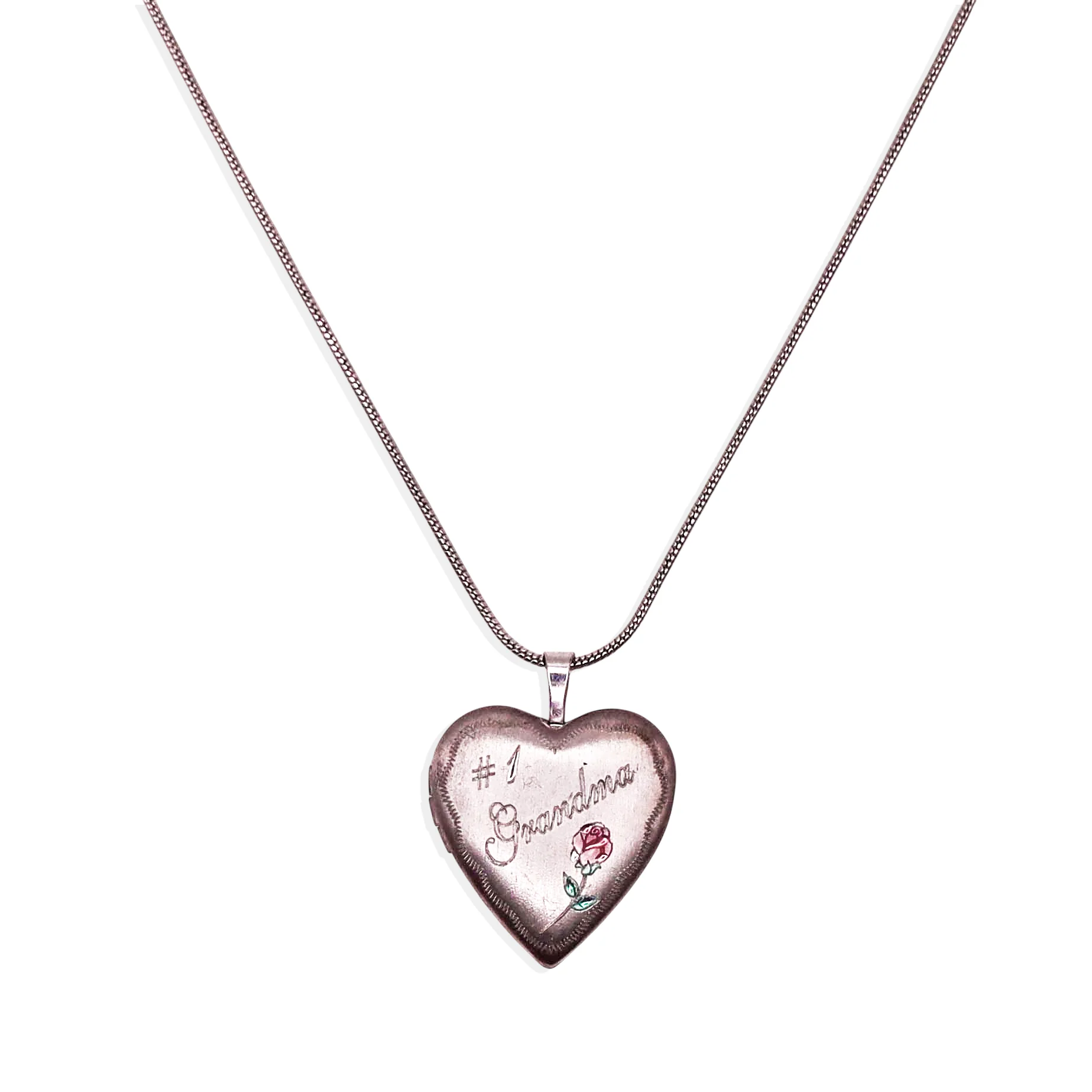 [Vintage Locket Drop] #1 Grandma Necklace