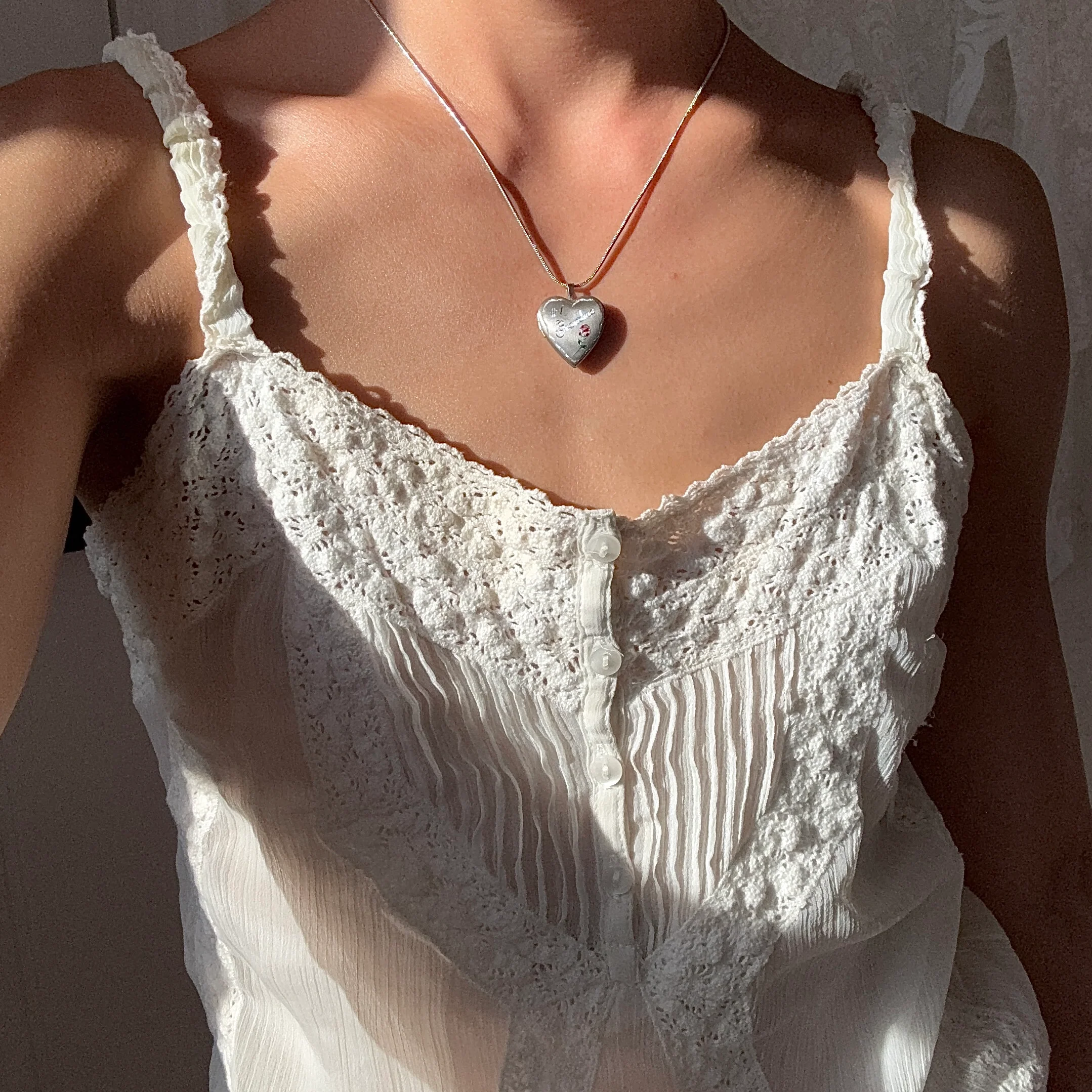 [Vintage Locket Drop] #1 Grandma Necklace - Image 2