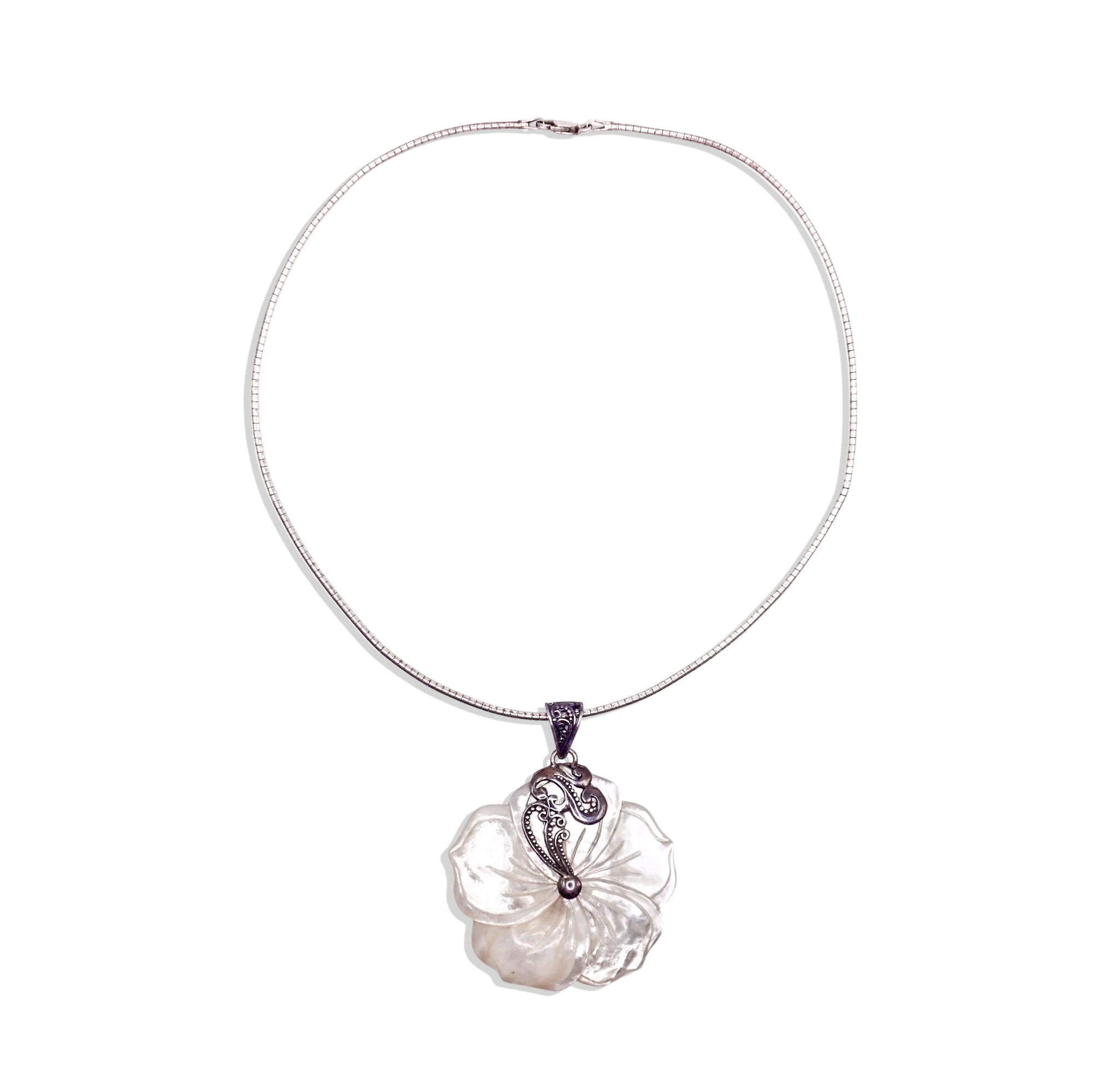 [Vintage Shell Drop] Mother Necklace