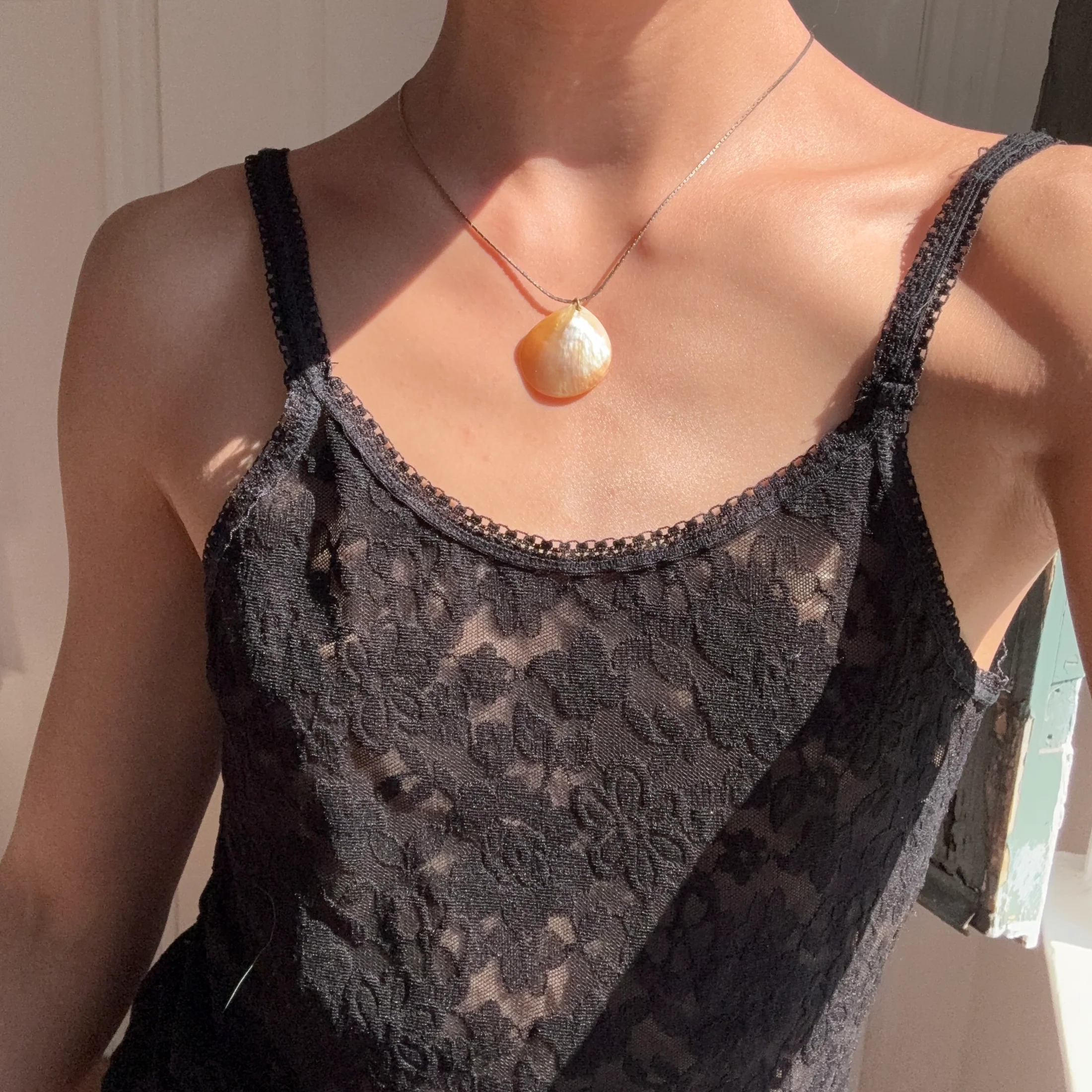 [Vintage Shell Drop] Seashell Necklace - Image 3